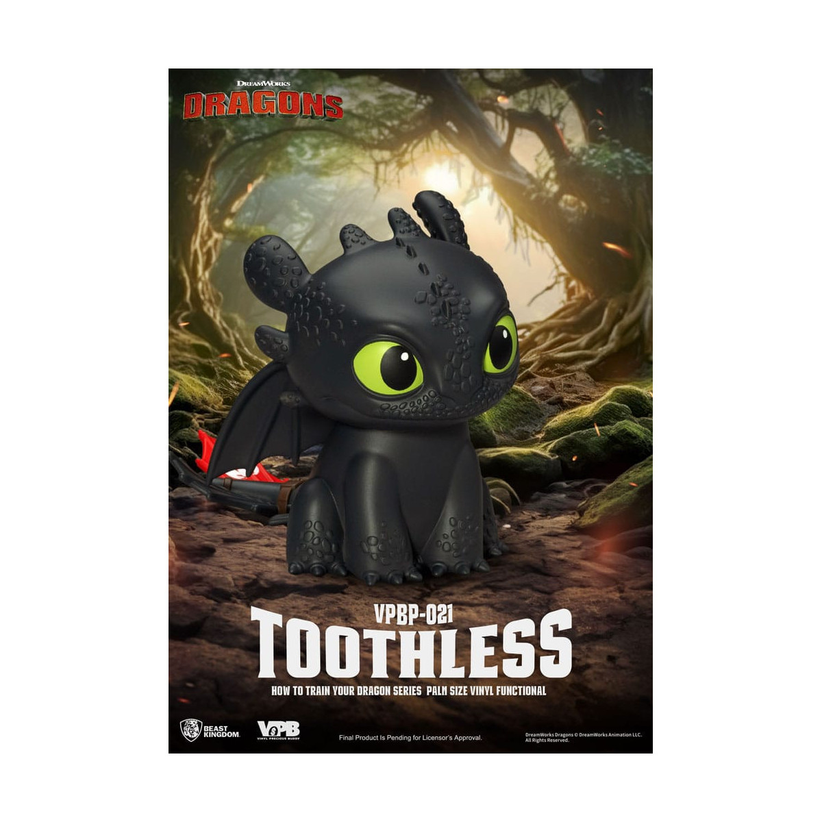 Beast Kingdom - How to Train your Dragon - Sparschwein Spardose Zahnlos