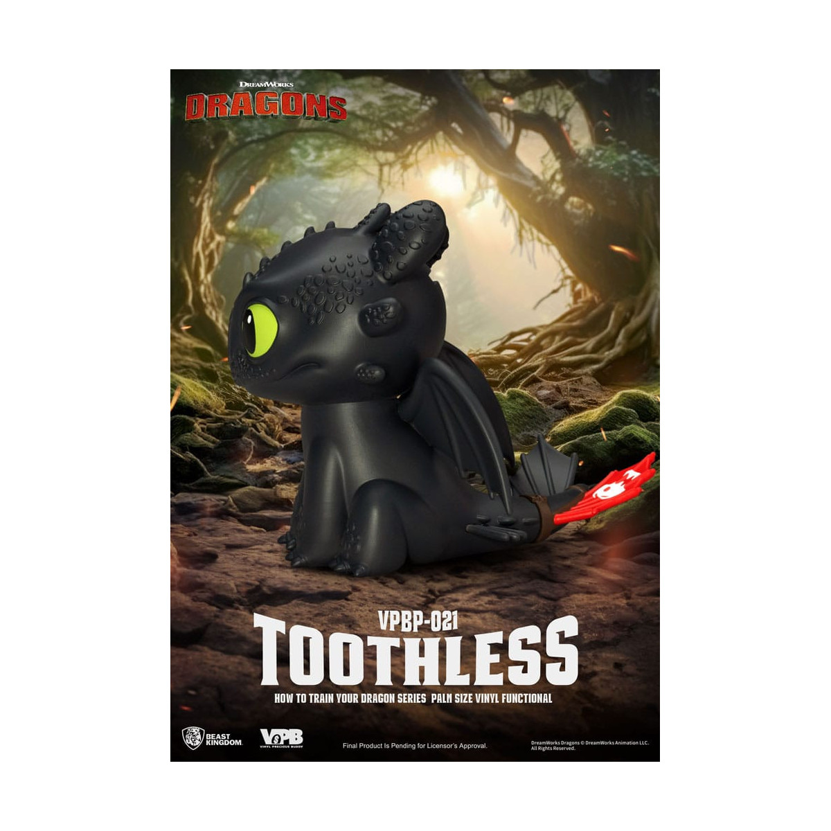 Beast Kingdom - How to Train your Dragon - Sparschwein Spardose Zahnlos