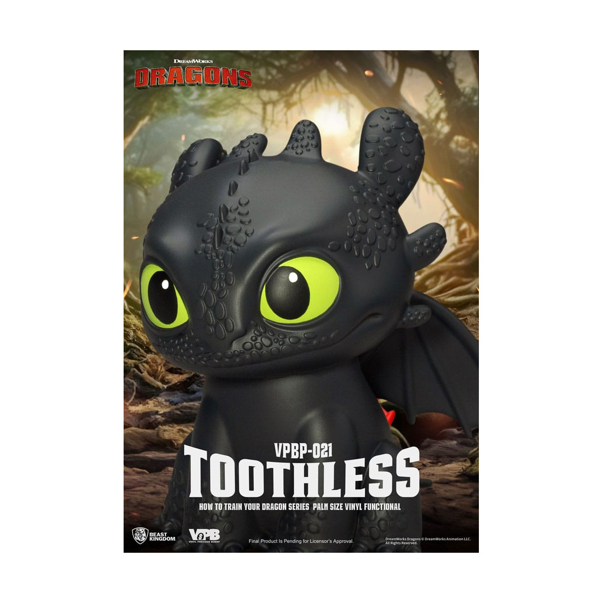 Beast Kingdom - How to Train your Dragon - Sparschwein Spardose Zahnlos