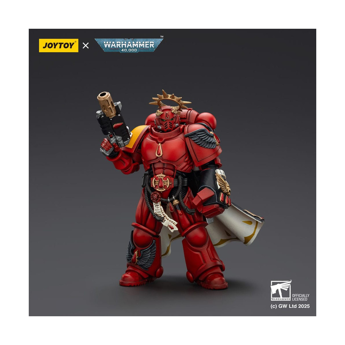 Joytoy - Warhammer - Blood Angels - Hauptmann mit Infernopistole und Powerfaust.
