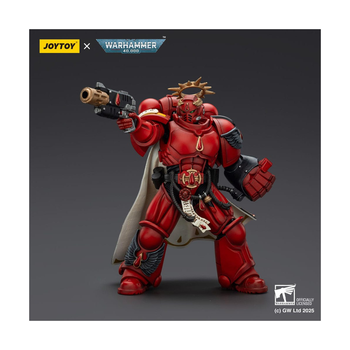 Joytoy - Warhammer - Blood Angels - Hauptmann mit Infernopistole und Powerfaust.