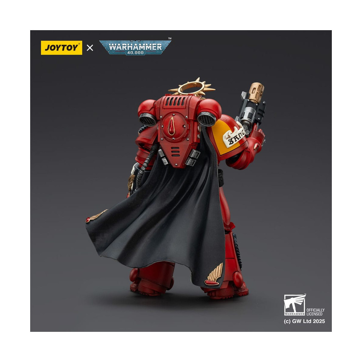Joytoy - Warhammer - Blood Angels - Hauptmann mit Infernopistole und Powerfaust.