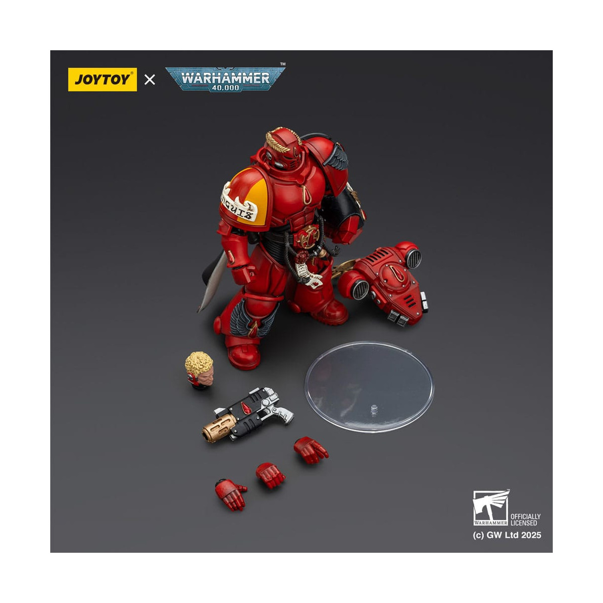 Joytoy - Warhammer - Blood Angels - Hauptmann mit Infernopistole und Powerfaust.