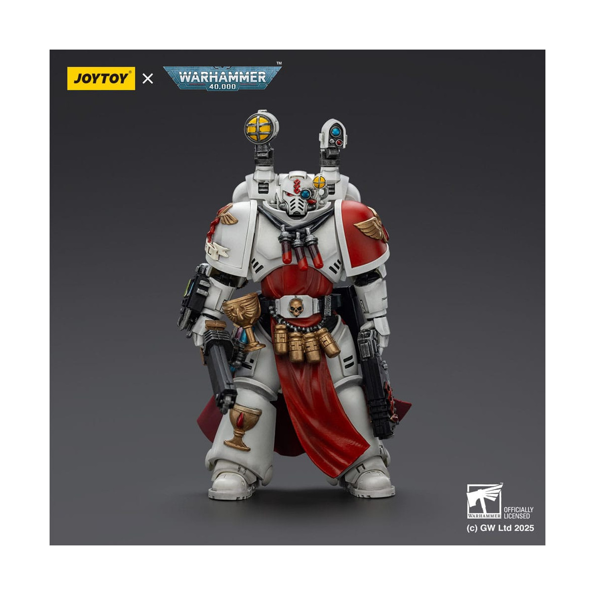 Joytoy - Warhammer - Blood Angels - Sanguinischer Priester mit schwerer Bolzenpistole, Kettenschwert und Narthecium
