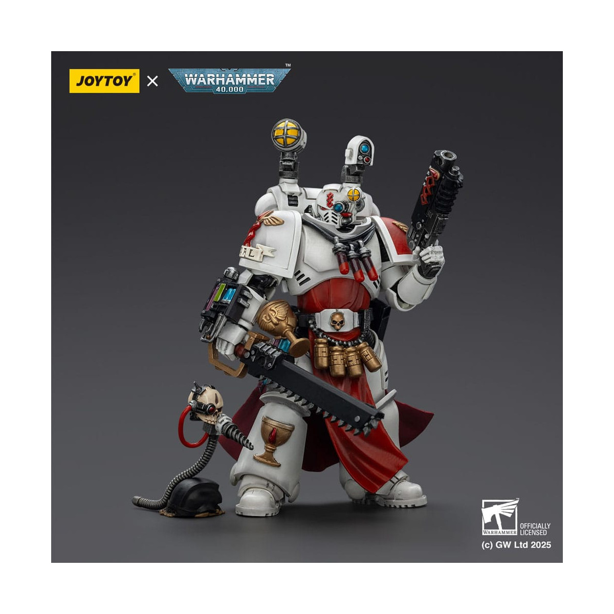 Joytoy - Warhammer - Blood Angels - Sanguinischer Priester mit schwerer Bolzenpistole, Kettenschwert und Narthecium