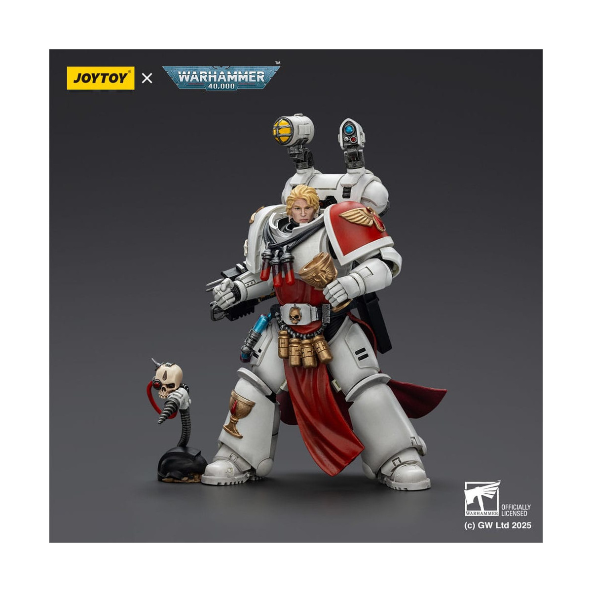 Joytoy - Warhammer - Blood Angels - Sanguinischer Priester mit schwerer Bolzenpistole, Kettenschwert und Narthecium