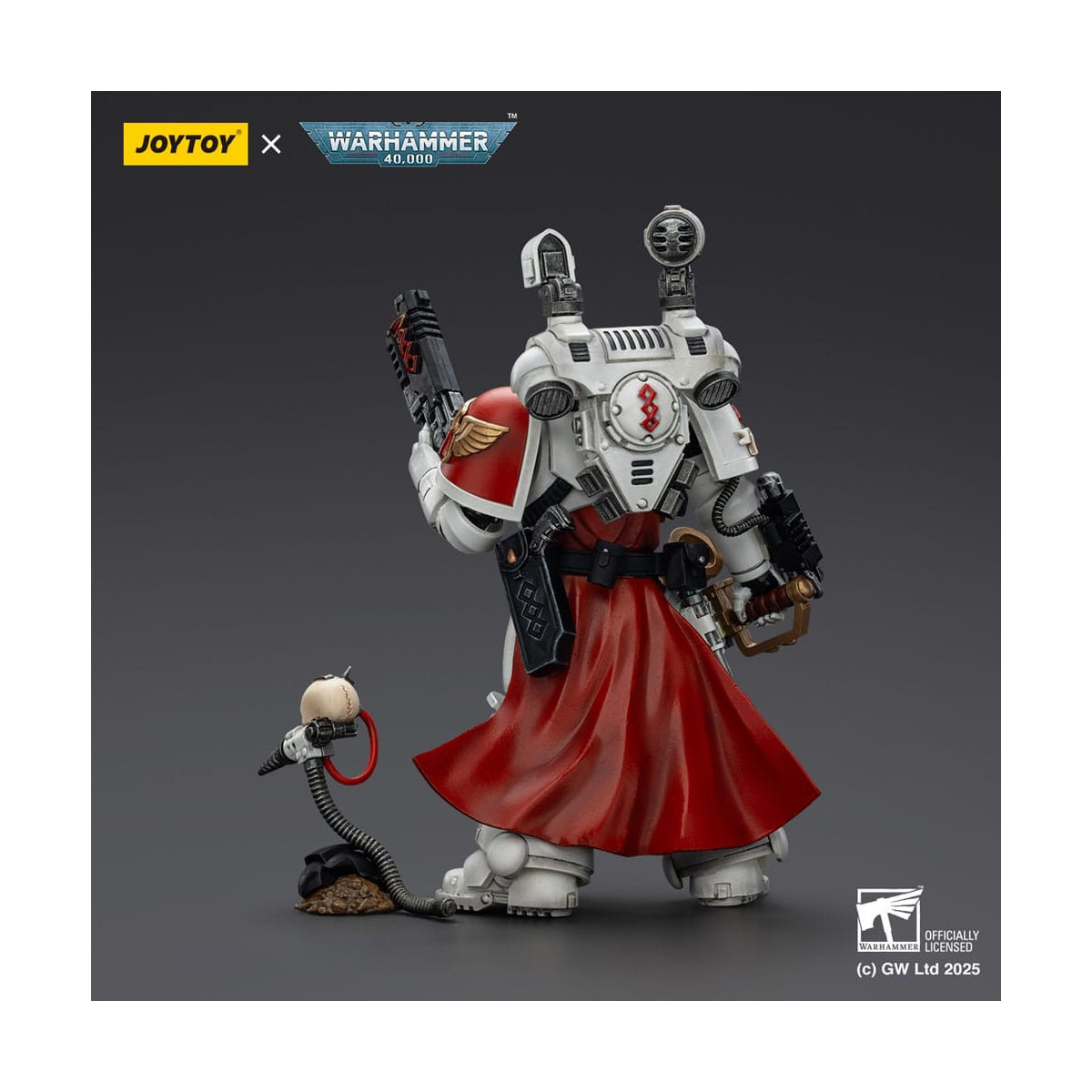 Joytoy - Warhammer - Blood Angels - Sanguinischer Priester mit schwerer Bolzenpistole, Kettenschwert und Narthecium