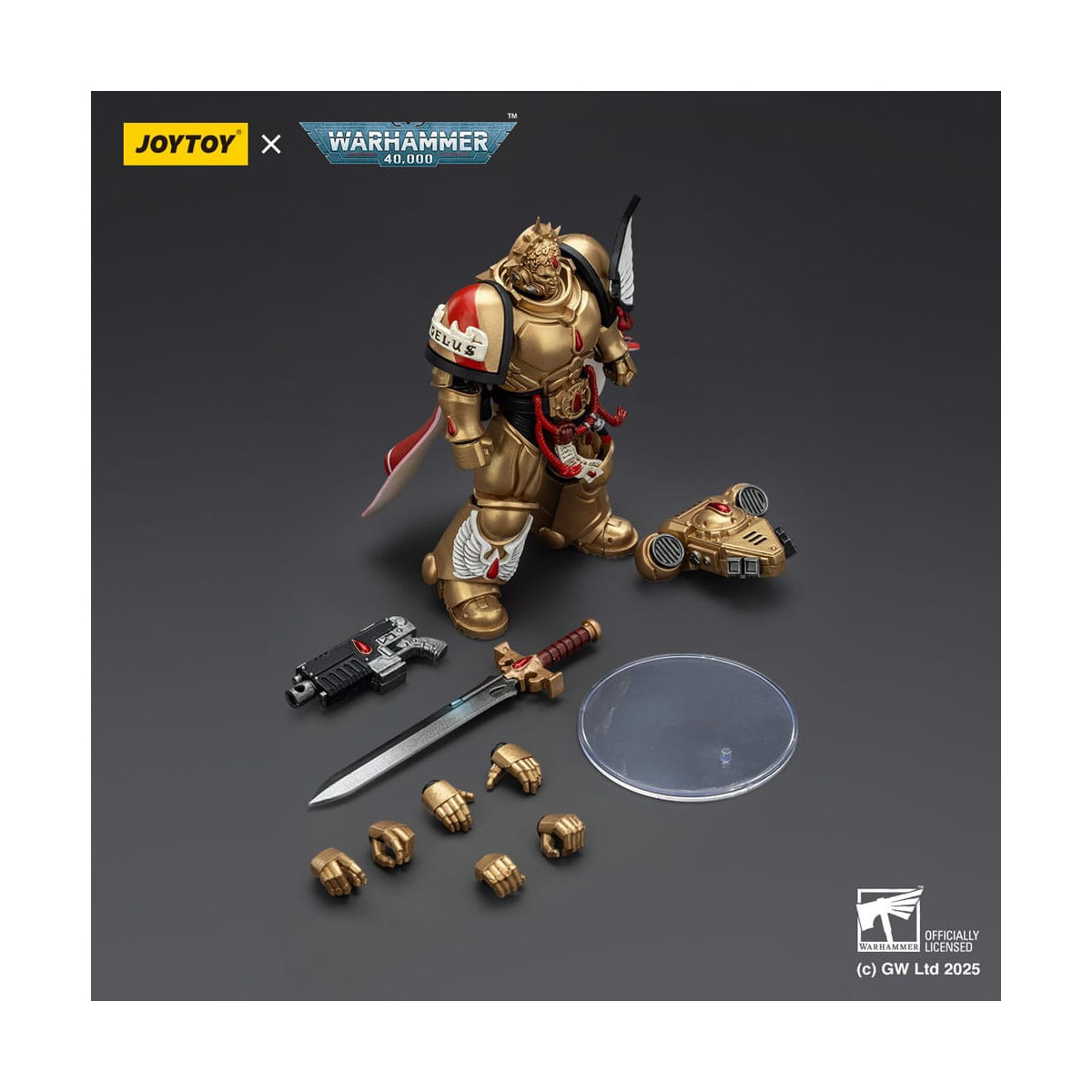 Joytoy - Warhammer - Blood Angels - Hauptmann mit schwerer Bolzenpistole und Powerschwert