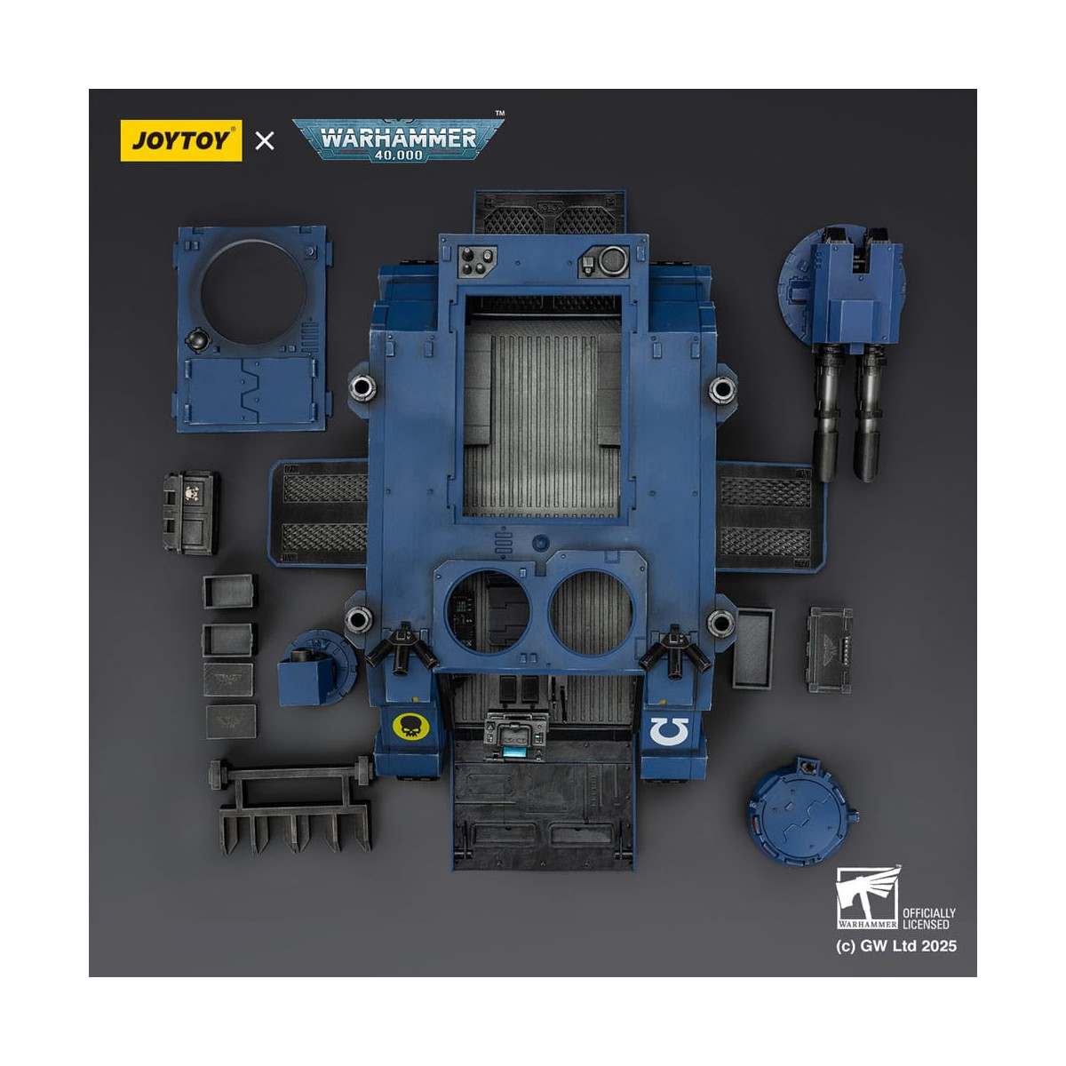 JoyToy - Space Marines - Ultramarines - Razorback mit Doppellaserkanone 1/18 - Warhammer 40K