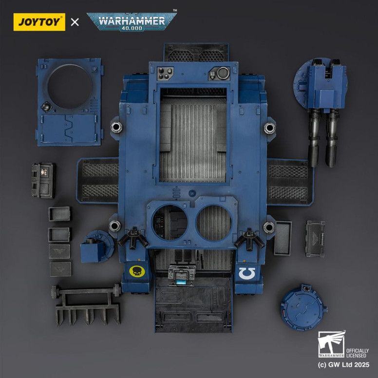 JoyToy - Space Marines - Ultramarines - Razorback mit Doppellaserkanone 1/18 - Warhammer 40K