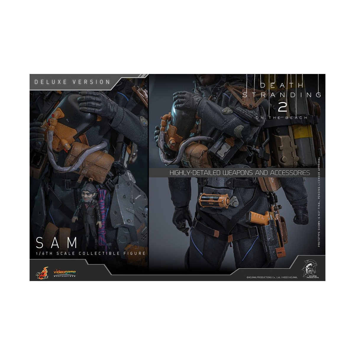 Hot Toys - Death Stranding 2: On the Beach VGM 1/6 - SAM Deluxe Version