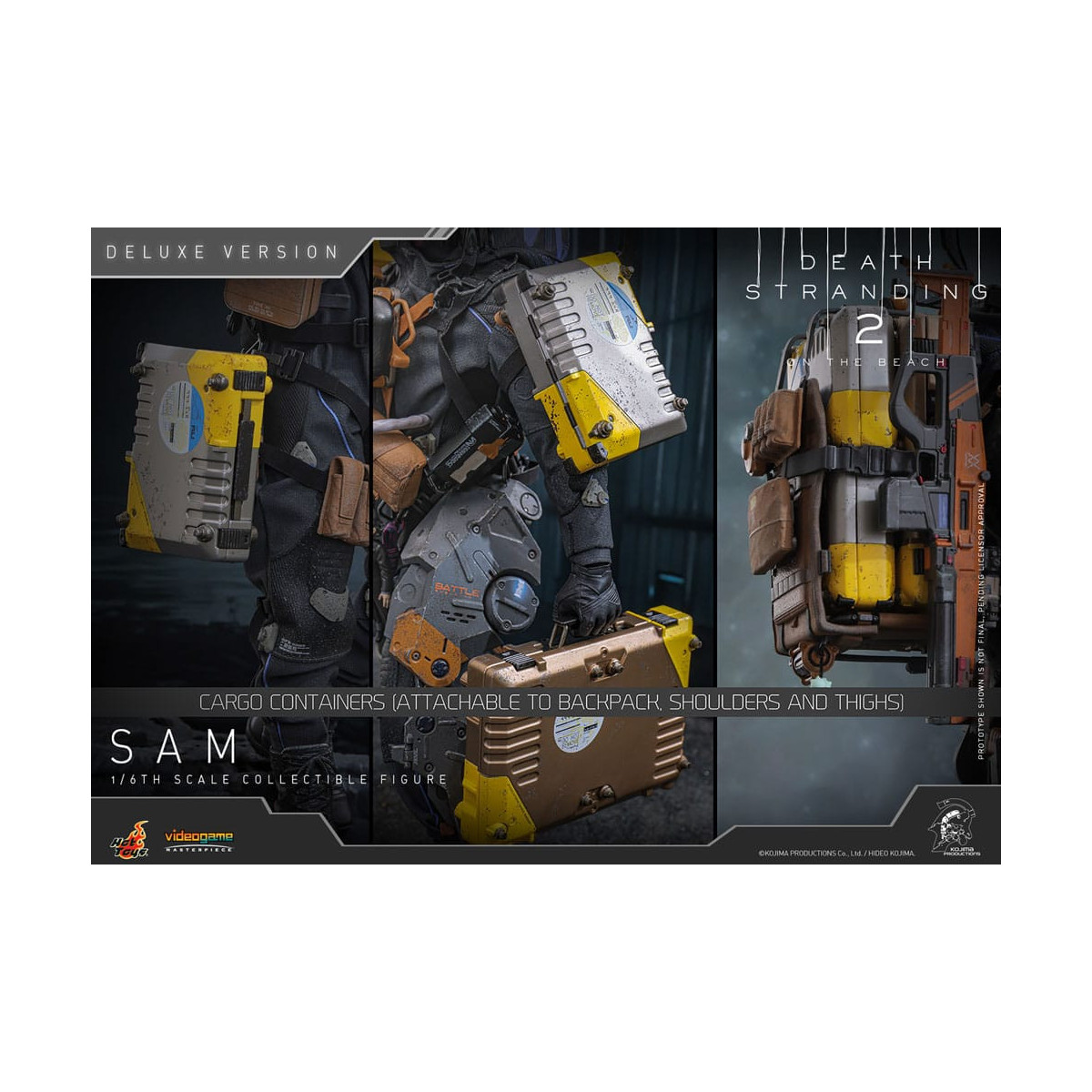 Hot Toys - Death Stranding 2: On the Beach VGM 1/6 - SAM Deluxe Version