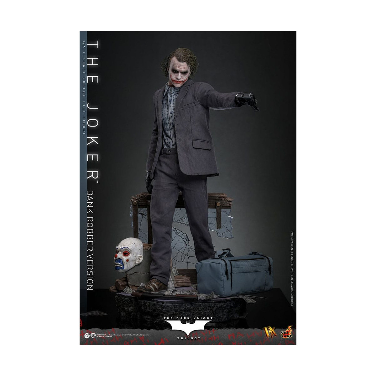 Hot Toys - The Dark Knight - Der Joker (Bankräuber Version) MMS 1/6