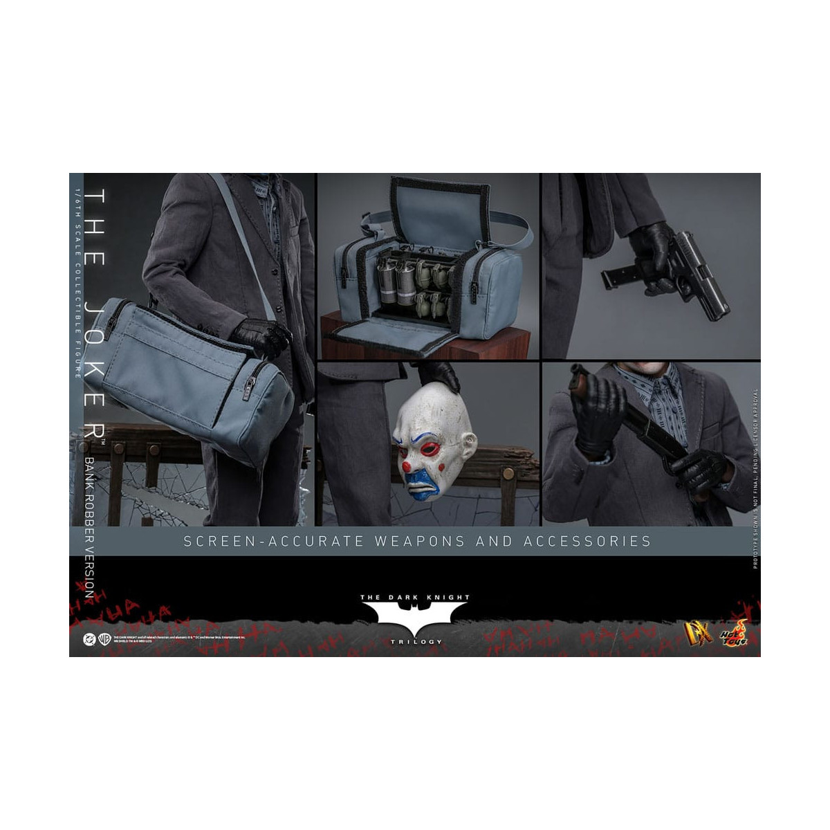 Hot Toys - The Dark Knight - Der Joker (Bankräuber Version) MMS 1/6