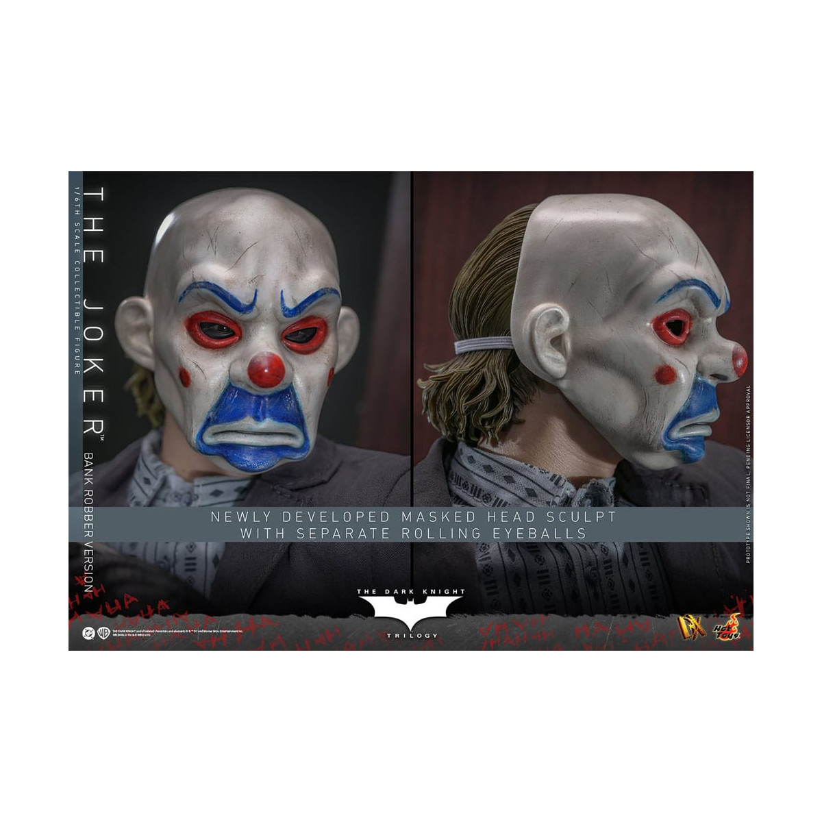 Hot Toys - The Dark Knight - Der Joker (Bankräuber Version) MMS 1/6