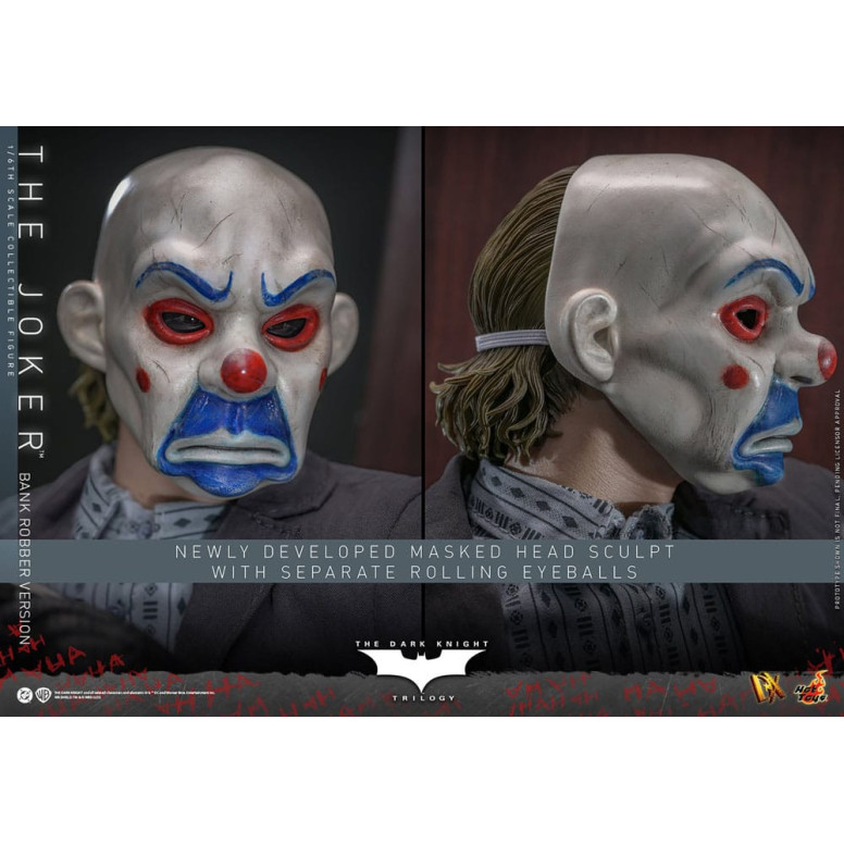 Hot Toys - The Dark Knight - Der Joker (Bankräuber Version) MMS 1/6