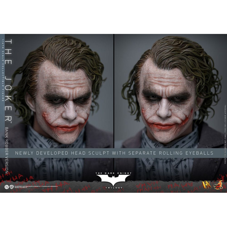 Hot Toys - The Dark Knight - Der Joker (Bankräuber Version) MMS 1/6