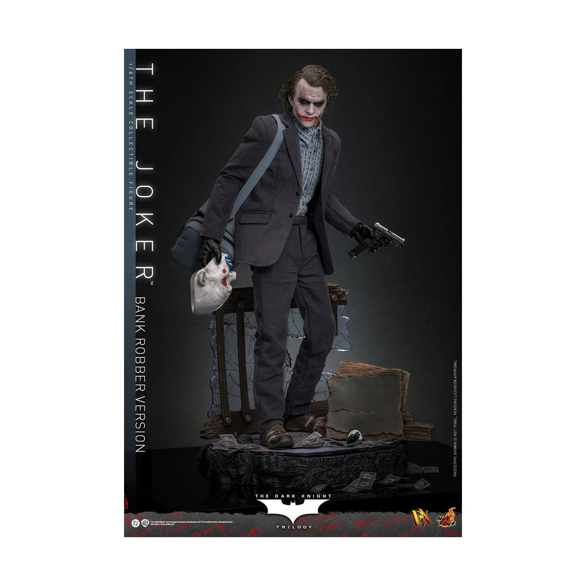Hot Toys - The Dark Knight - Der Joker (Bankräuber Version) MMS 1/6