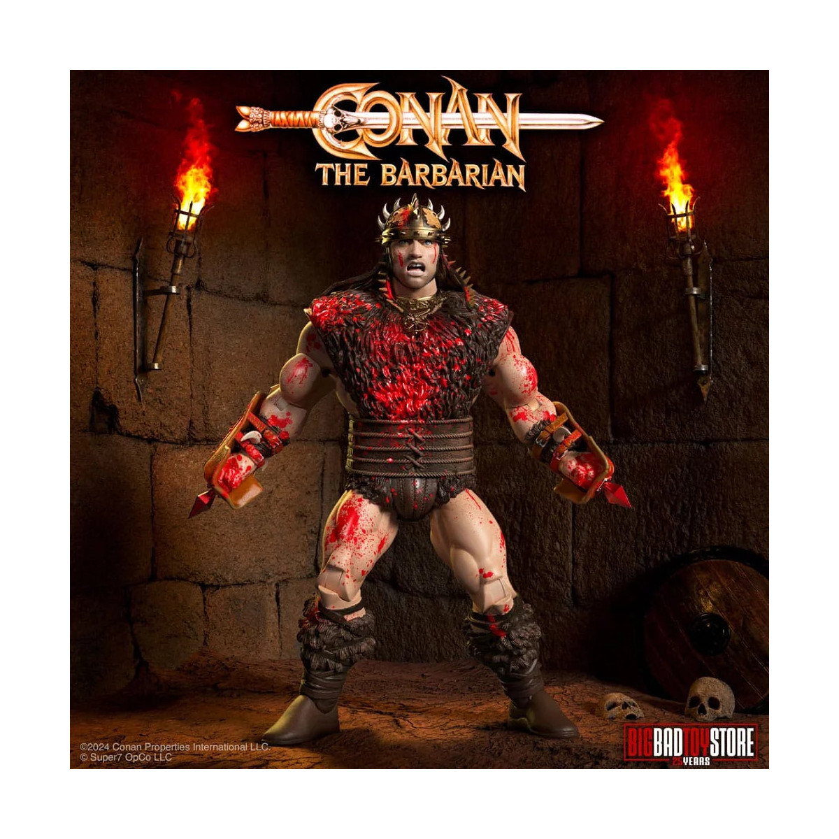 Super 7 - Conan der Barbar - Ultimates Conan Blutgetränkter Grubenkämpfer 1/12