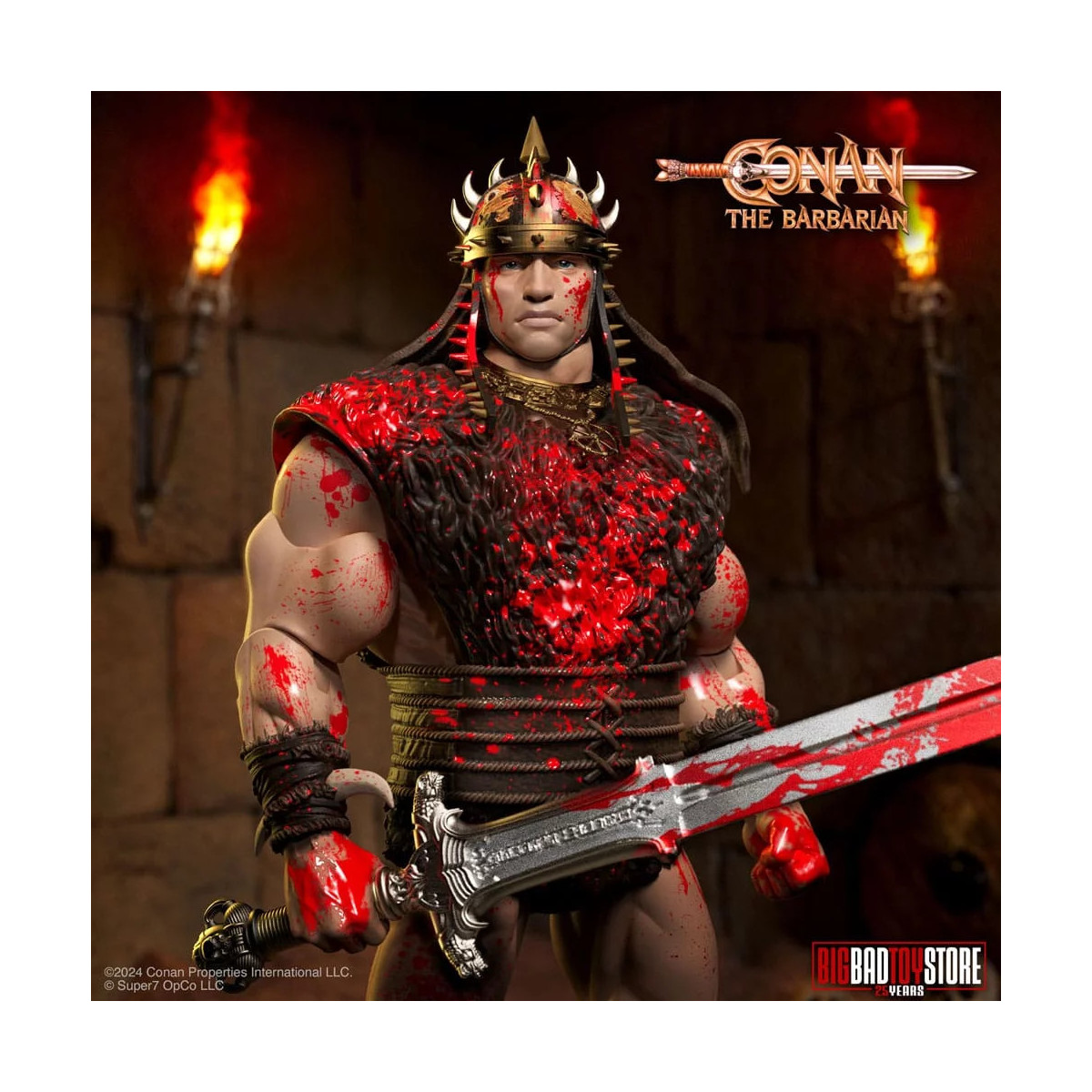 Super 7 - Conan der Barbar - Ultimates Conan Blutgetränkter Grubenkämpfer 1/12
