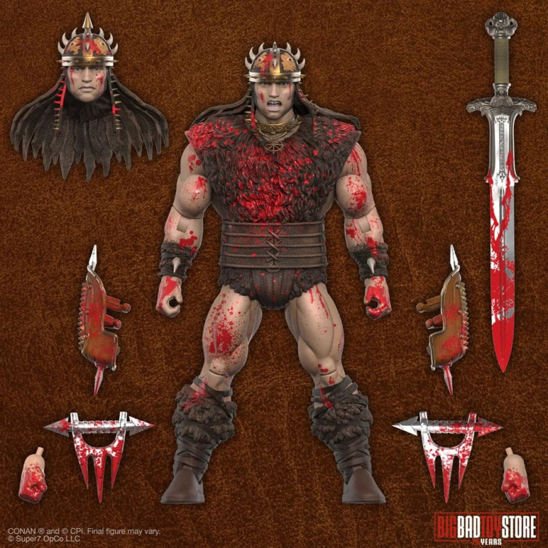 Super 7 - Conan der Barbar - Ultimates Conan Blutgetränkter Grubenkämpfer 1/12