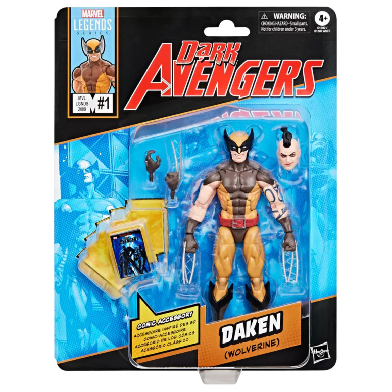 Marvel Legends Serie - Daken (Wolverine) Mini Comics Welle