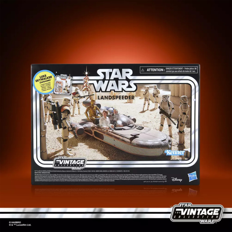 Hasbro - Star Wars The Vintage Collection - Landspeeder & Luke Skywalker
