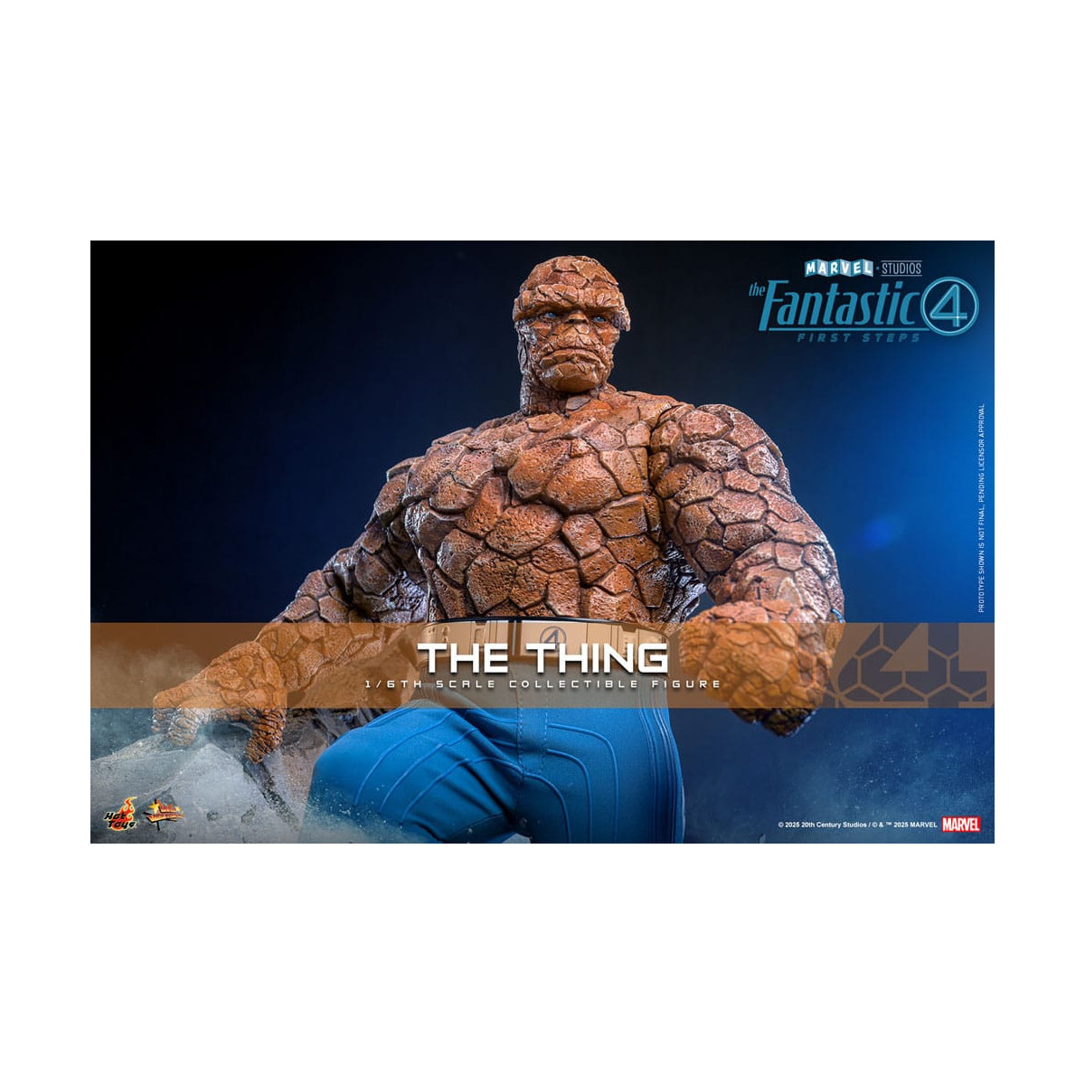 Hot Toys Marvel - Fantastische Vier: Erste Schritte - The Thing MMS 1/6 - The Thing