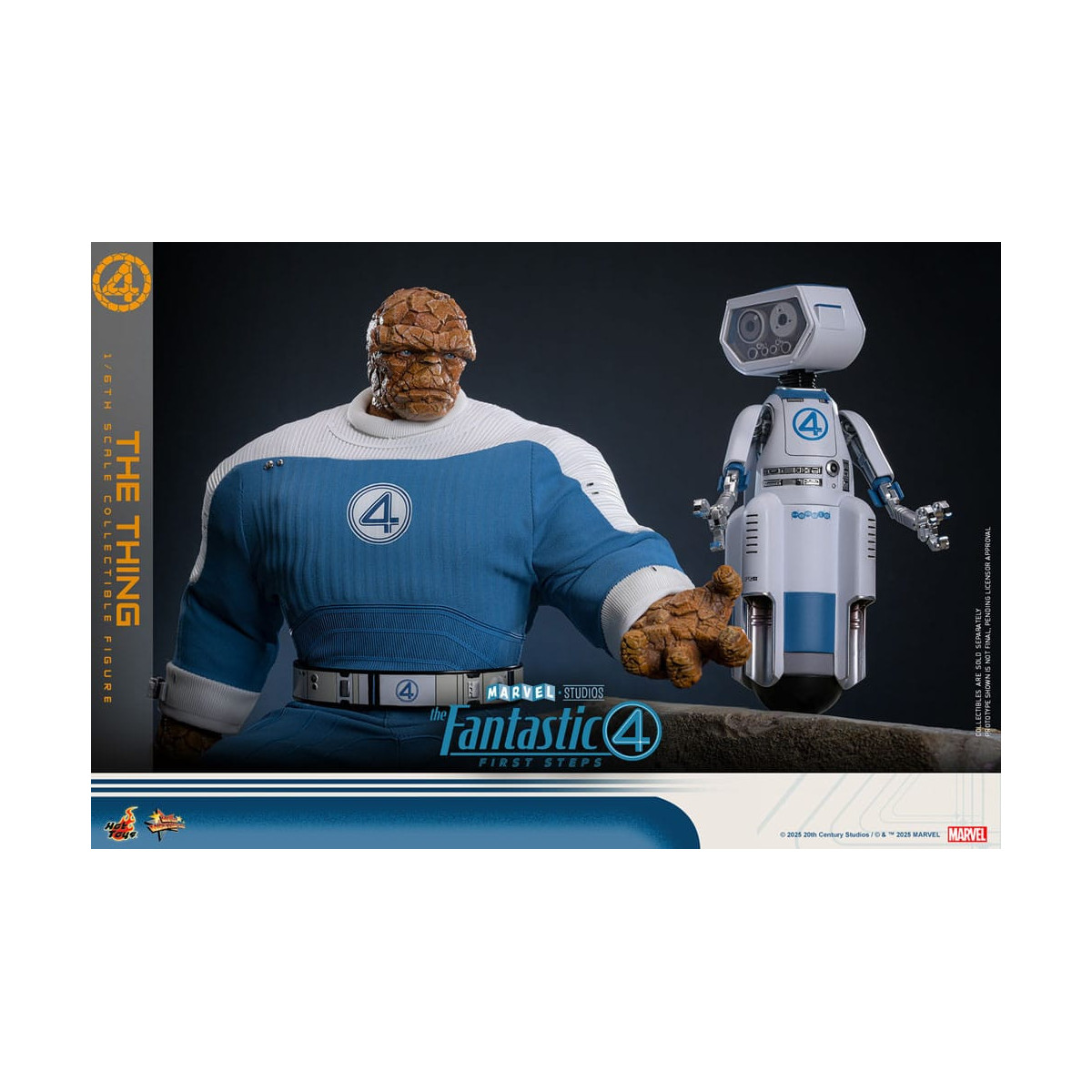 Hot Toys Marvel - Fantastische Vier: Erste Schritte - The Thing MMS 1/6 - The Thing