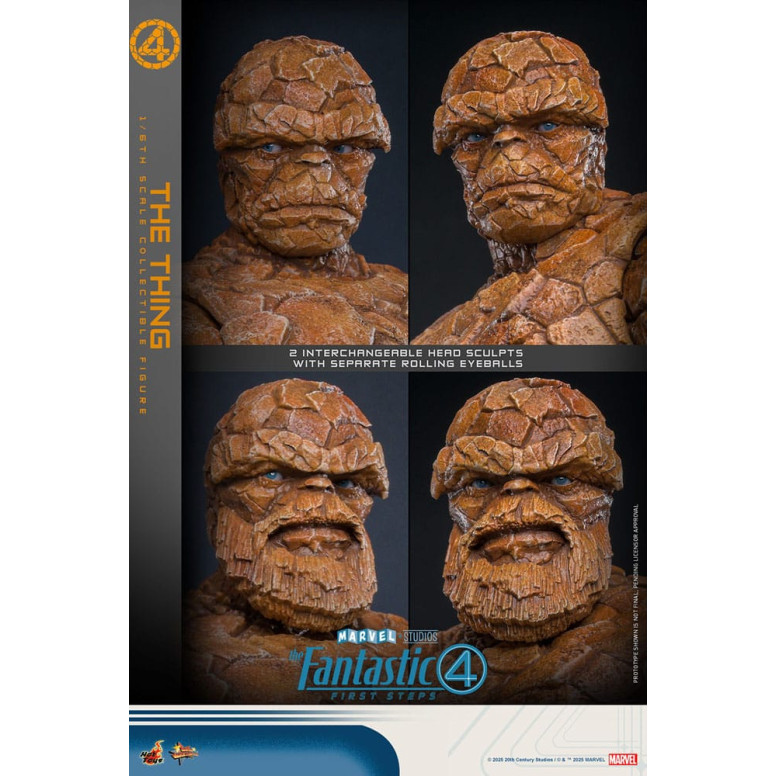 Hot Toys Marvel - Fantastische Vier: Erste Schritte - The Thing MMS 1/6 - The Thing