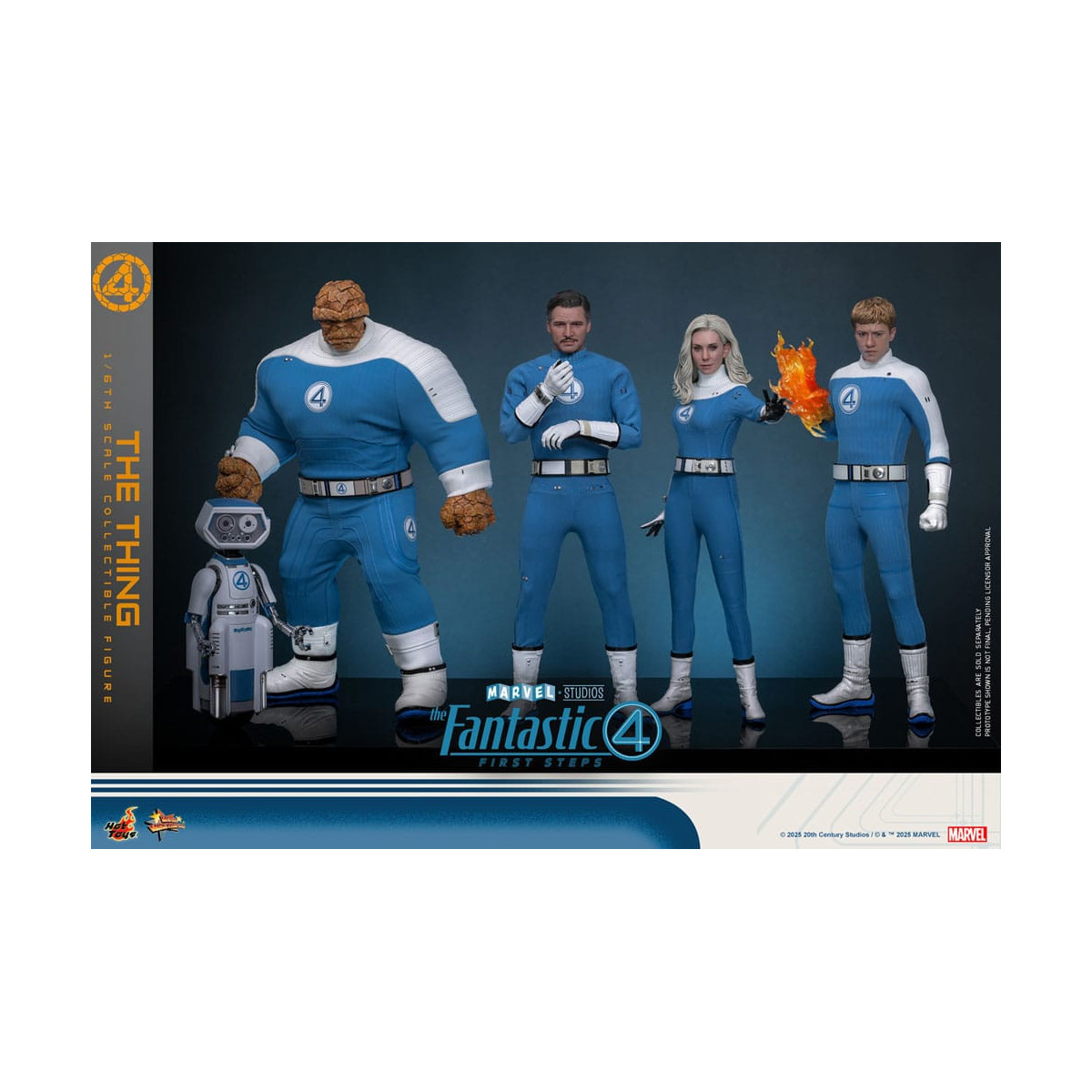 Hot Toys Marvel - Fantastische Vier: Erste Schritte - The Thing MMS 1/6 - The Thing