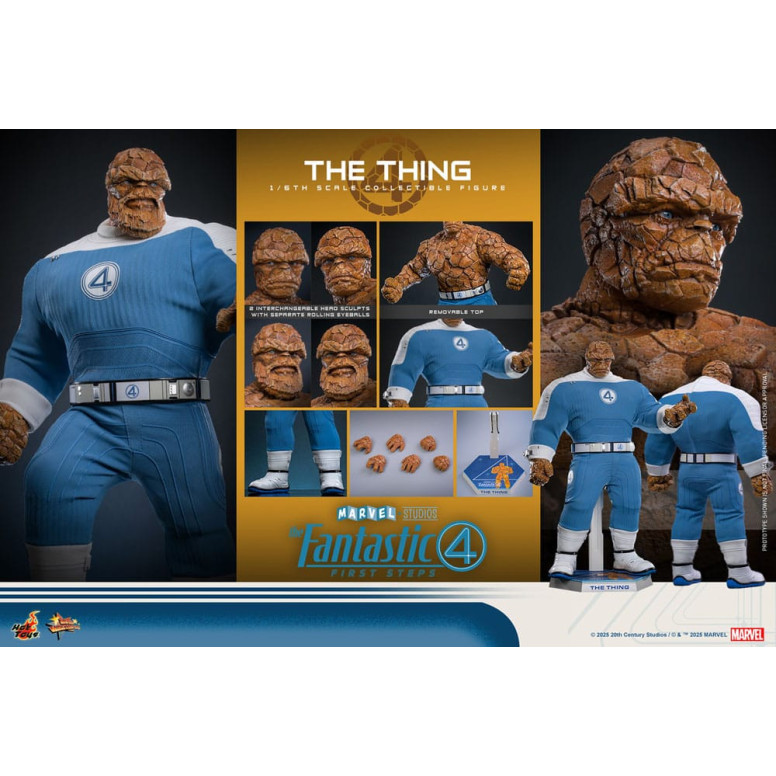 Hot Toys Marvel - Fantastische Vier: Erste Schritte - The Thing MMS 1/6 - The Thing