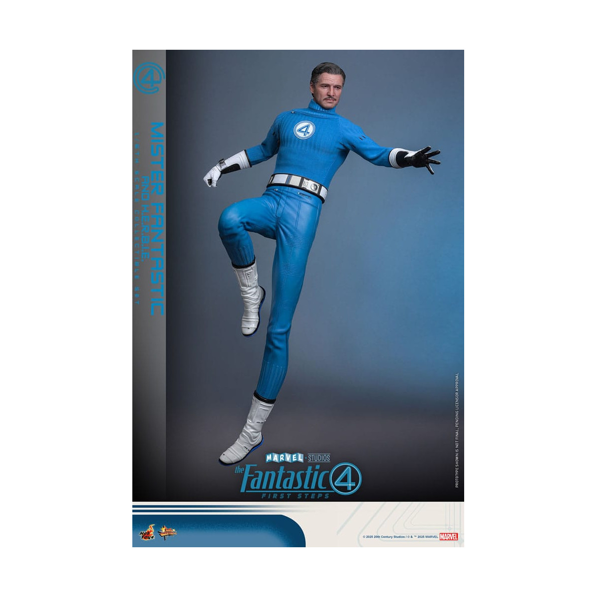 Hot Toys Marvel - Fantastic Four: Erste Schritte - Mister Fantastic & H.E.R.B.I.E. MMS 1/6 - Reed Richards