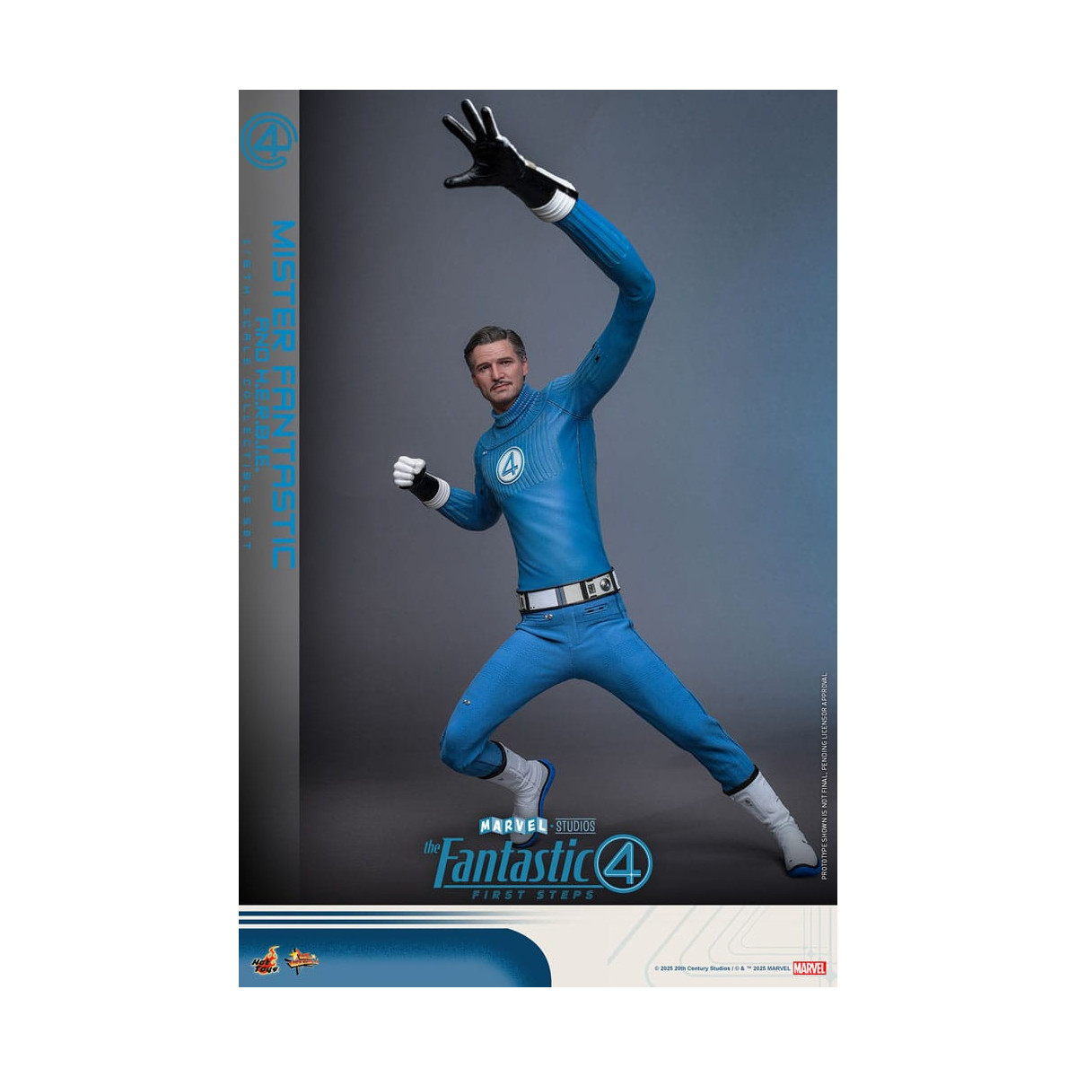 Hot Toys Marvel - Fantastic Four: Erste Schritte - Mister Fantastic & H.E.R.B.I.E. MMS 1/6 - Reed Richards