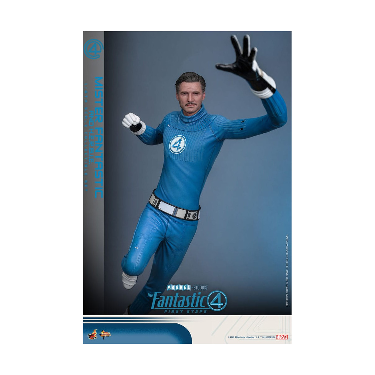 Hot Toys Marvel - Fantastic Four: Erste Schritte - Mister Fantastic & H.E.R.B.I.E. MMS 1/6 - Reed Richards