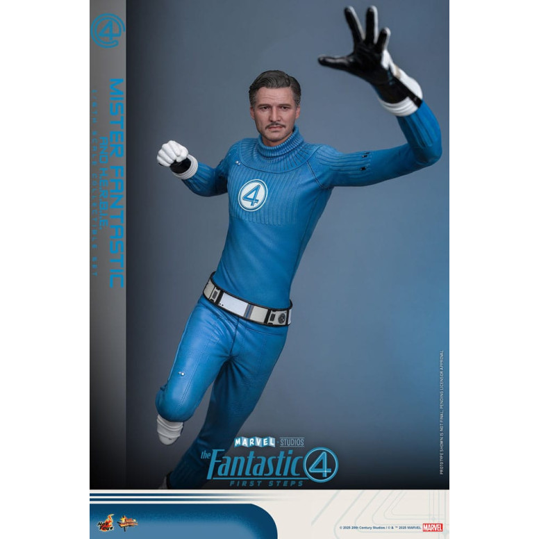 Hot Toys Marvel - Fantastic Four: Erste Schritte - Mister Fantastic & H.E.R.B.I.E. MMS 1/6 - Reed Richards