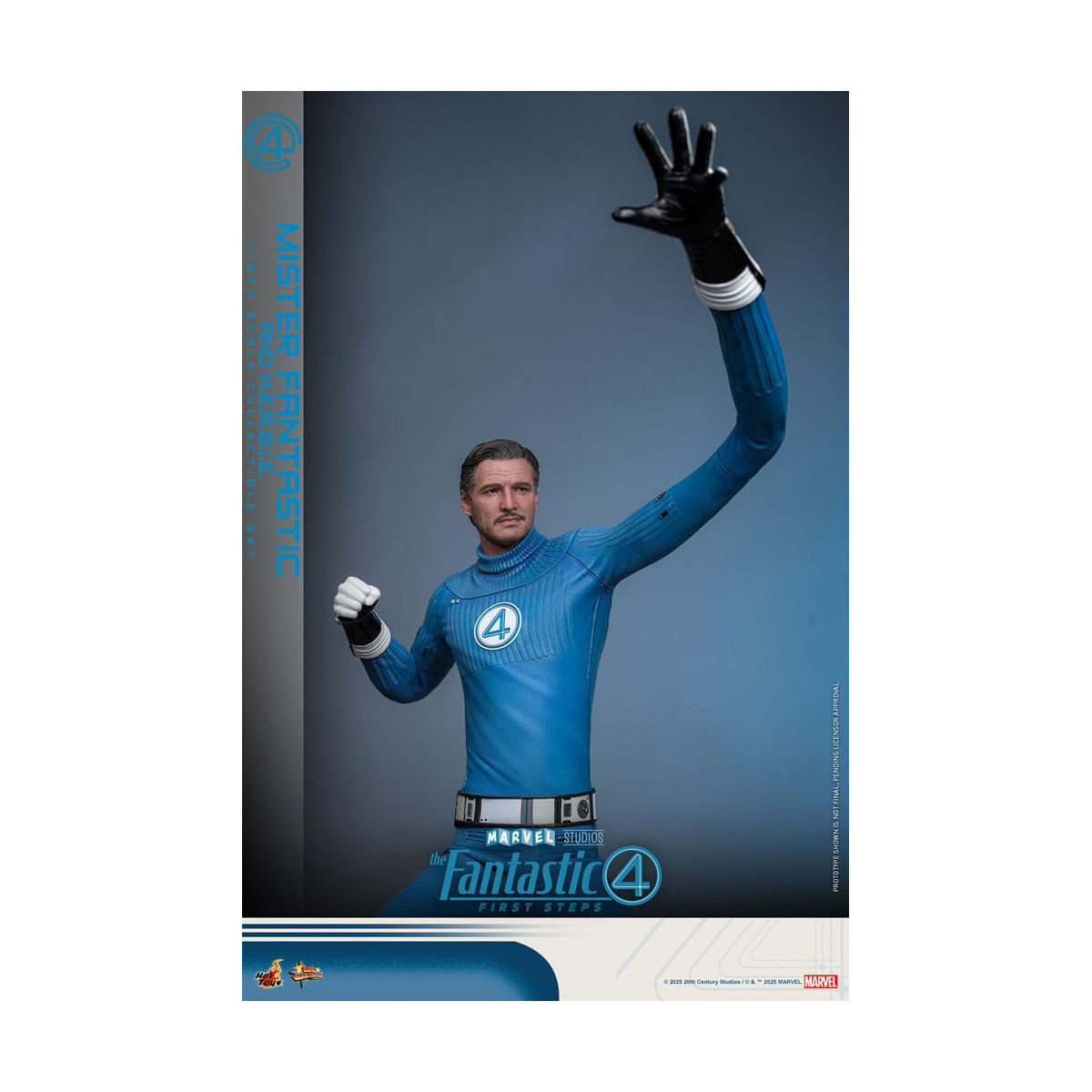 Hot Toys Marvel - Fantastic Four: Erste Schritte - Mister Fantastic & H.E.R.B.I.E. MMS 1/6 - Reed Richards