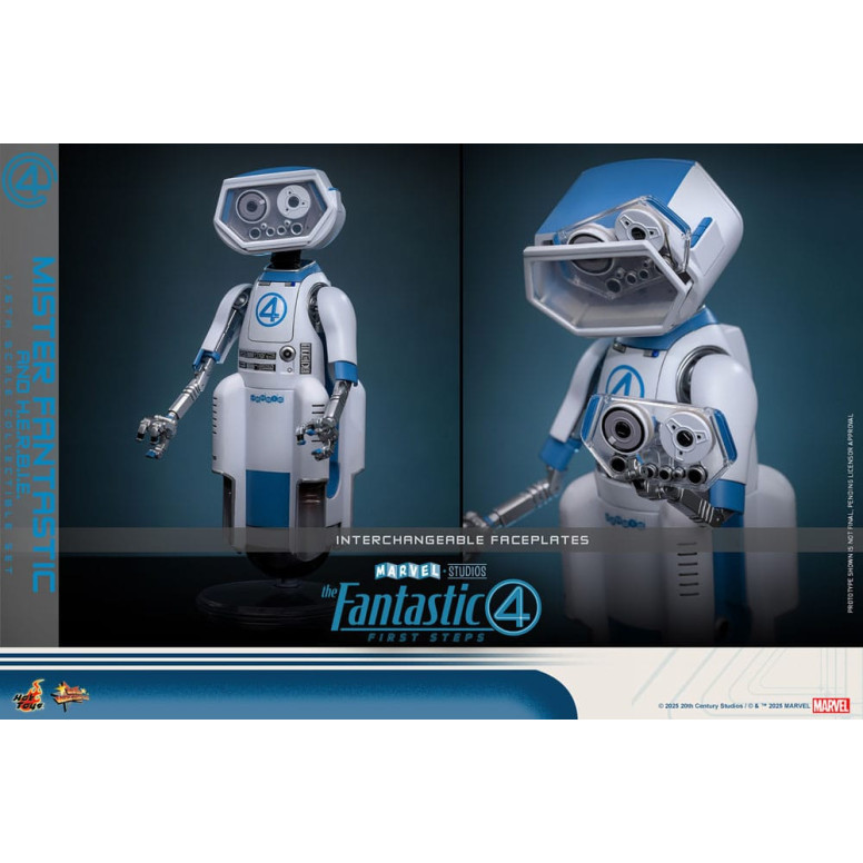 Hot Toys Marvel - Fantastic Four: Erste Schritte - Mister Fantastic & H.E.R.B.I.E. MMS 1/6 - Reed Richards