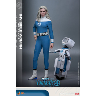 Hot Toys Marvel - Fantastische Vier: First Steps - Unsichtbare Frau & H.E.R.B.I.E. MMS 1/6 - Sue Storm