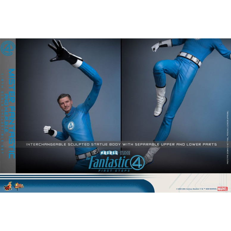 Hot Toys Marvel - Fantastic Four: Erste Schritte - Mister Fantastic MMS 1/6 - Reed Richards