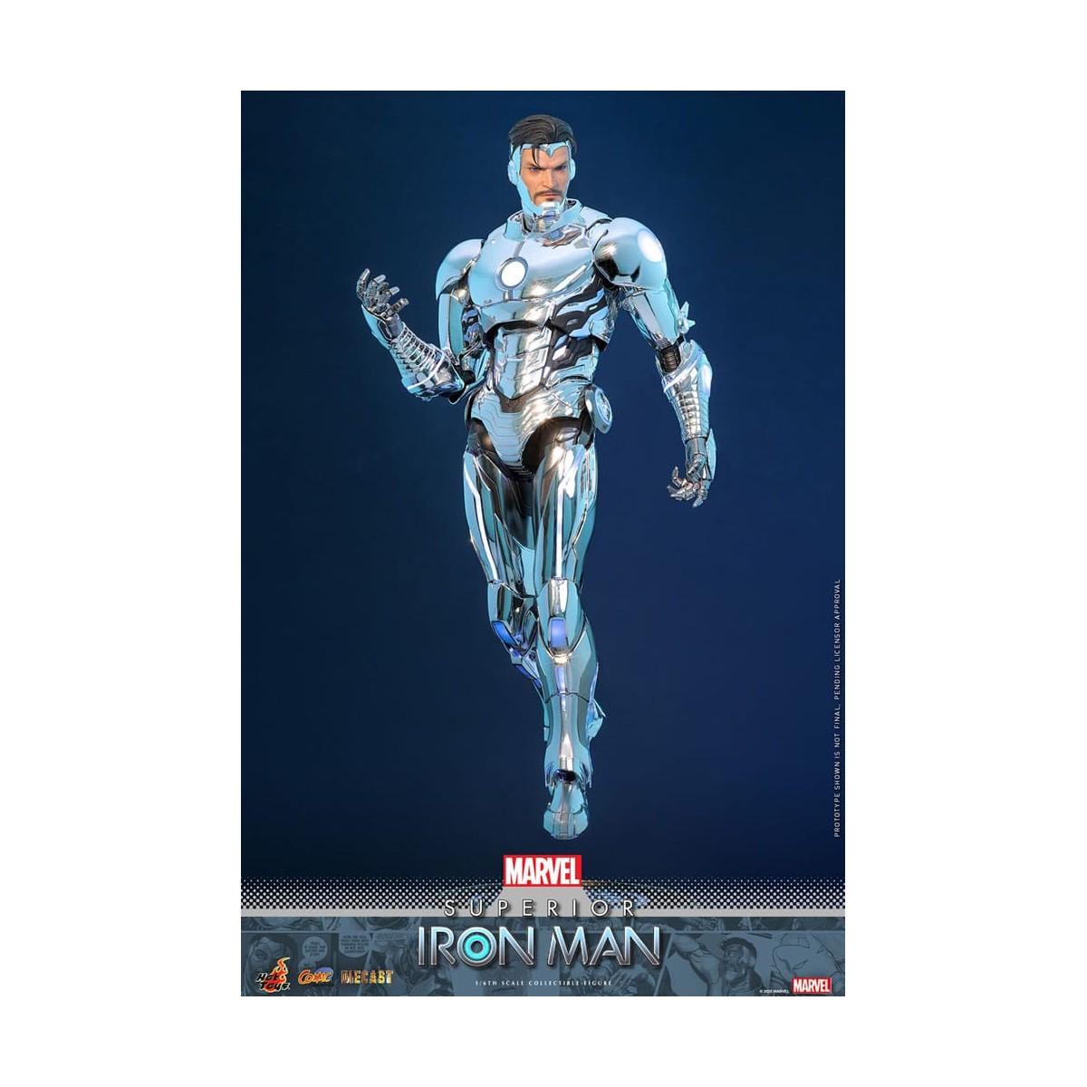 Hot Toys Marvel - Superior Iron Man Die Cast MMS 1/6