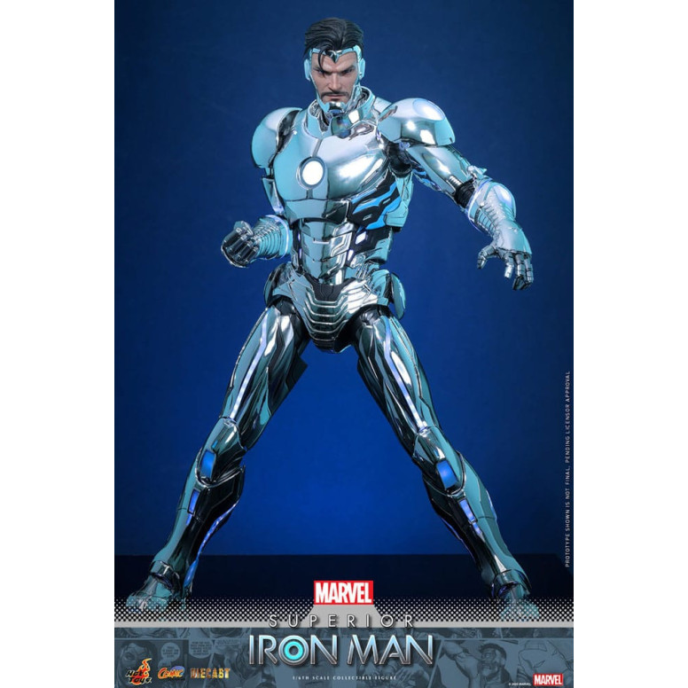 Hot Toys Marvel - Superior Iron Man Die Cast MMS 1/6