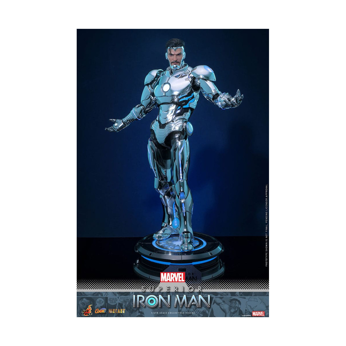 Hot Toys Marvel - Superior Iron Man Die Cast MMS 1/6