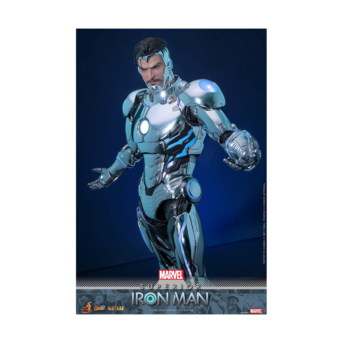 Hot Toys Marvel - Superior Iron Man Die Cast MMS 1/6