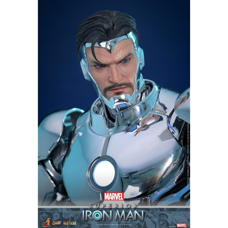 Hot Toys Marvel - Superior Iron Man Die Cast MMS 1/6