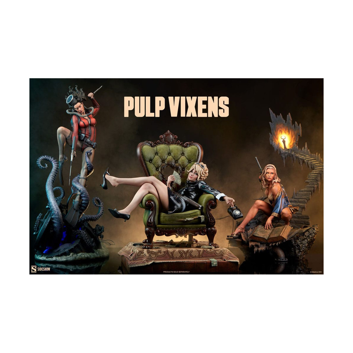 Sideshow - Pulp Vixens - Killer Return Premium Format 1/4