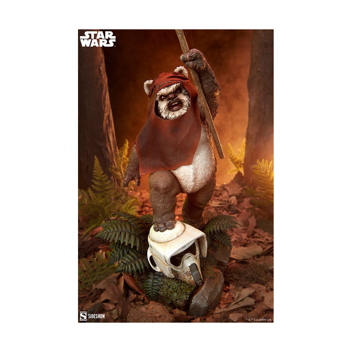 Sideshow Star Wars Wicket Premium Format 1/4 - Return of the Jedi