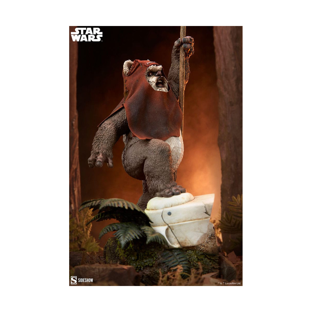 Sideshow Star Wars Wicket Premium Format 1/4 - Return of the Jedi