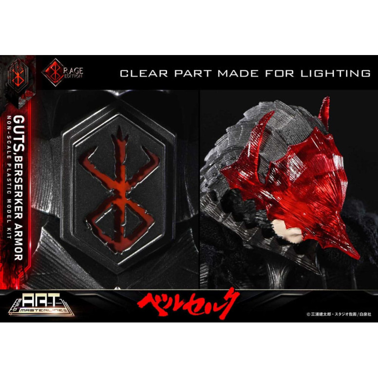 Prime 1 Studio Berserk - Model Kit Build Art Masterline Guts Berserker Armor Rage Edition