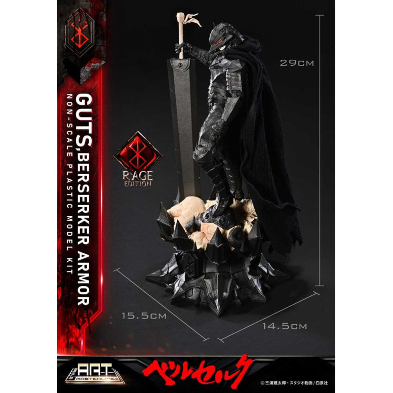 Prime 1 Studio Berserk - Model Kit Build Art Masterline Guts Berserker Armor Rage Edition